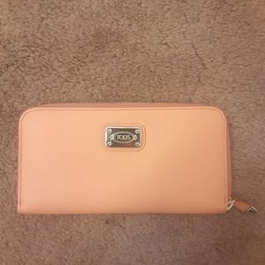 Tod's Leather Zip Around Wallet